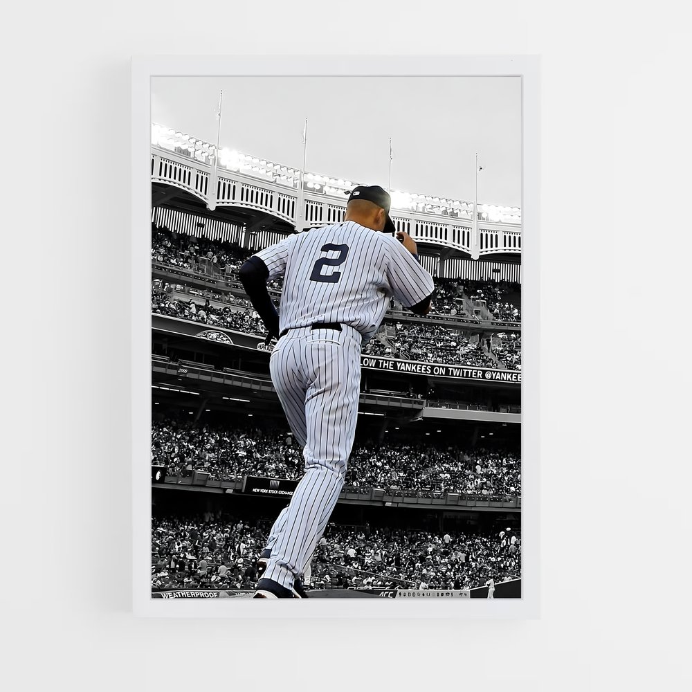 Poster Derek jeter – affiche Baseball (vue 3)